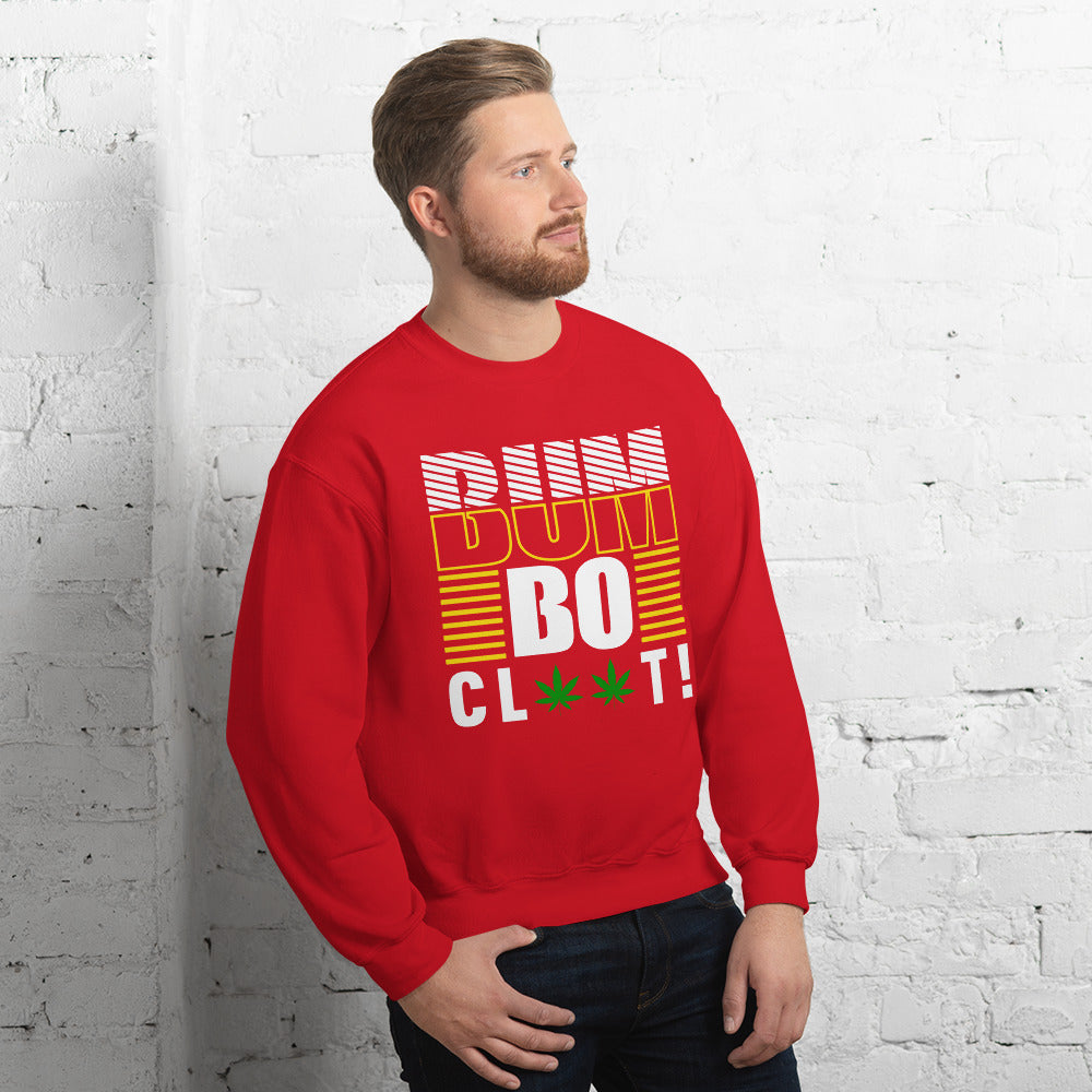 Unisex Premium "Bumboclaat" Green Sweatshirt