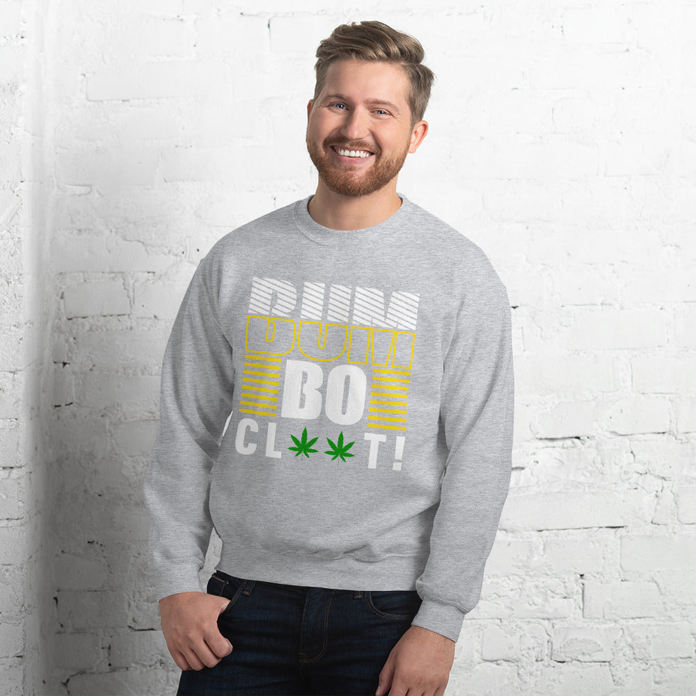 Unisex Premium "Bumboclaat" Green Sweatshirt