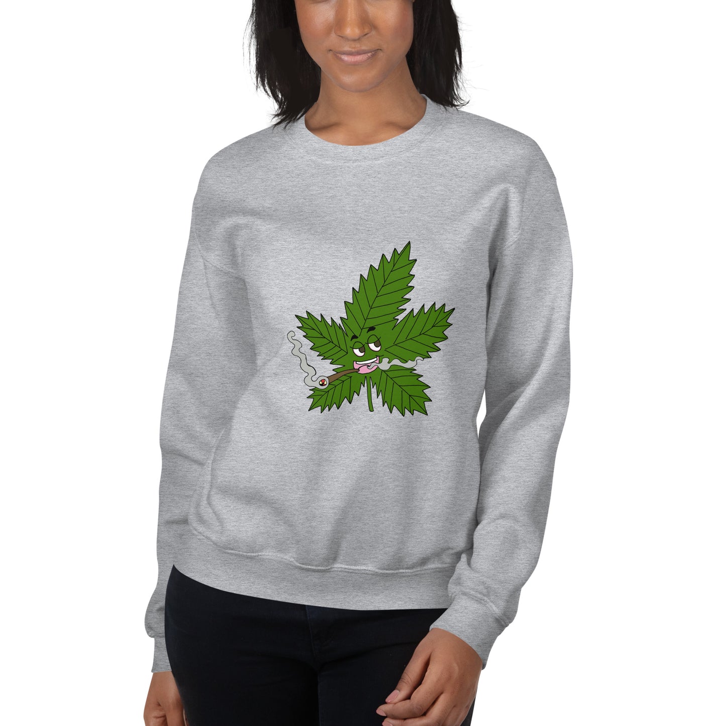 Weed Leaf Unisex Sweatshirt