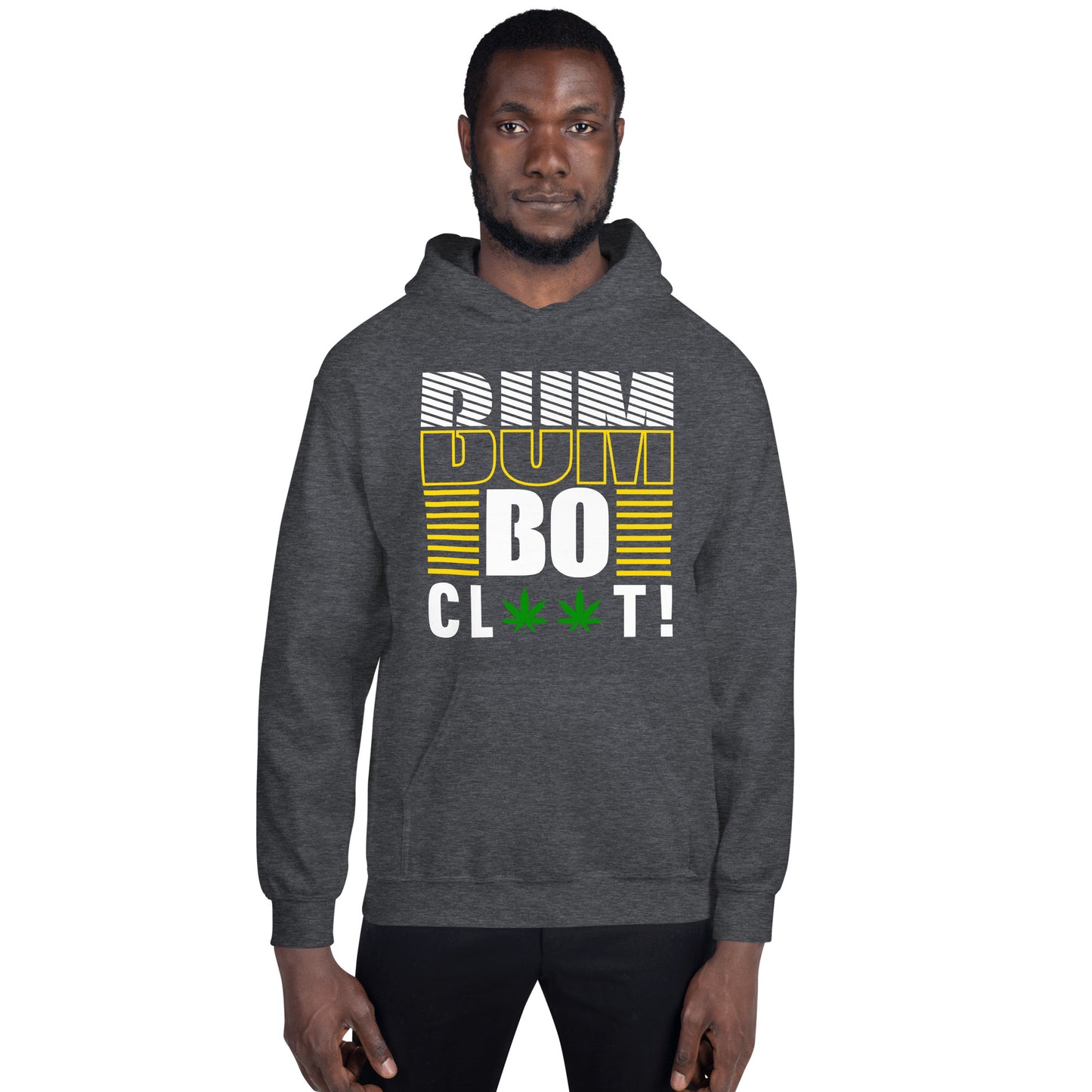 Sweat à capuche unisexe « Bumboclaat » (Vert)