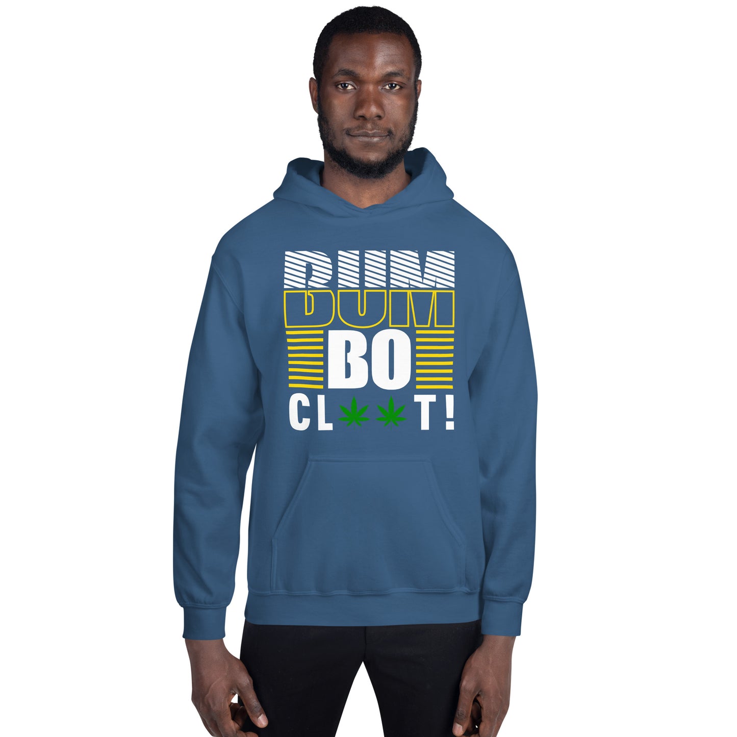 Sweat à capuche unisexe « Bumboclaat » (Vert)