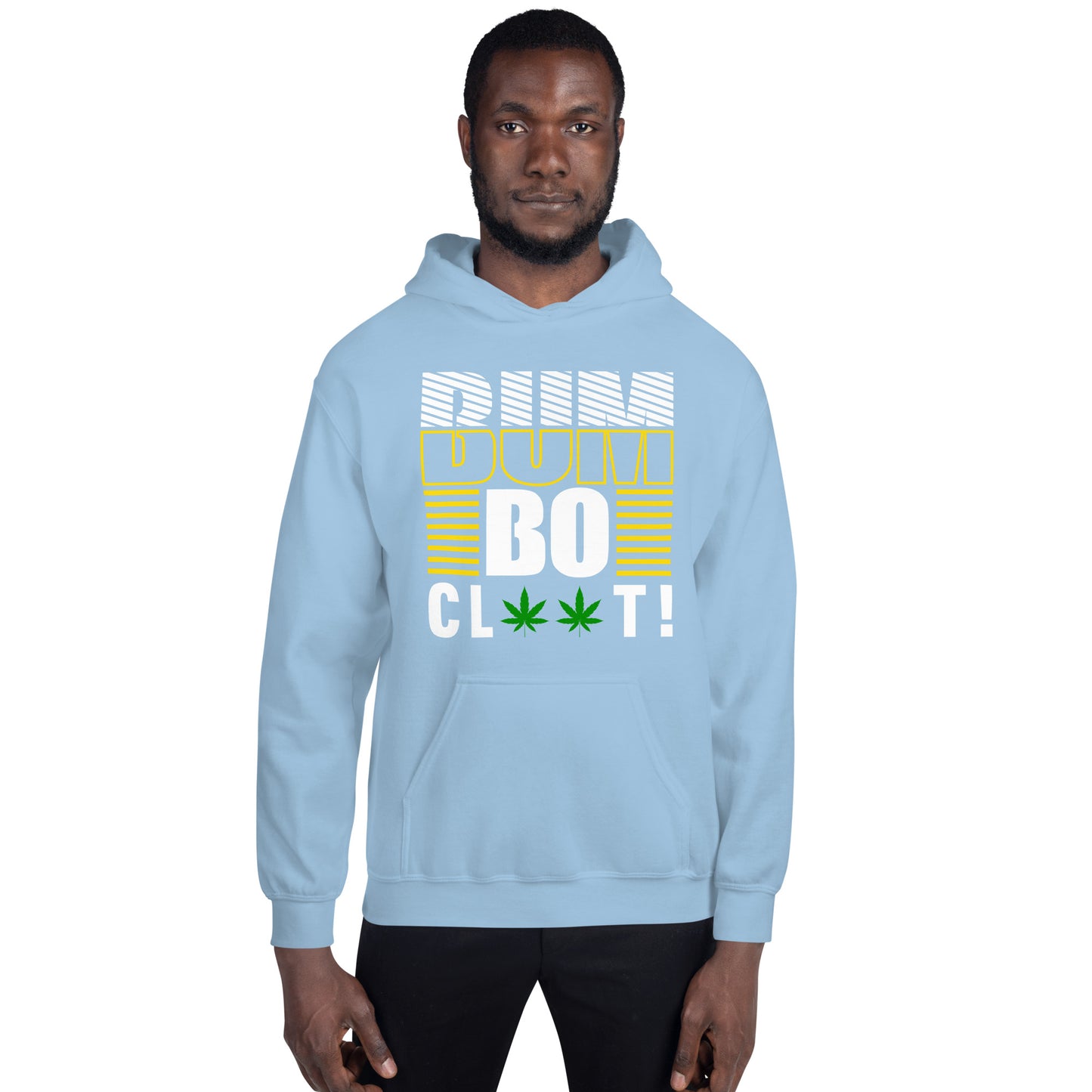 Sweat à capuche unisexe « Bumboclaat » (Vert)
