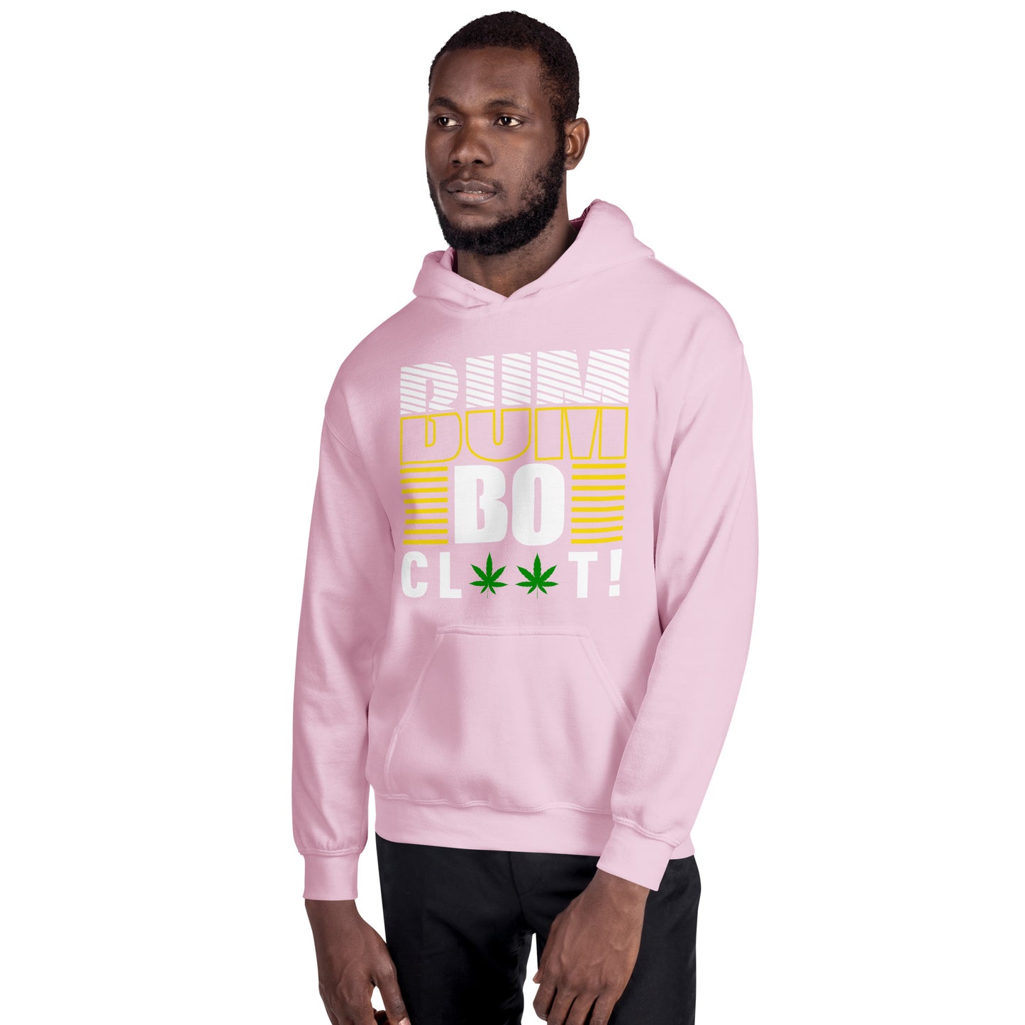 Sweat à capuche unisexe « Bumboclaat » (Vert)