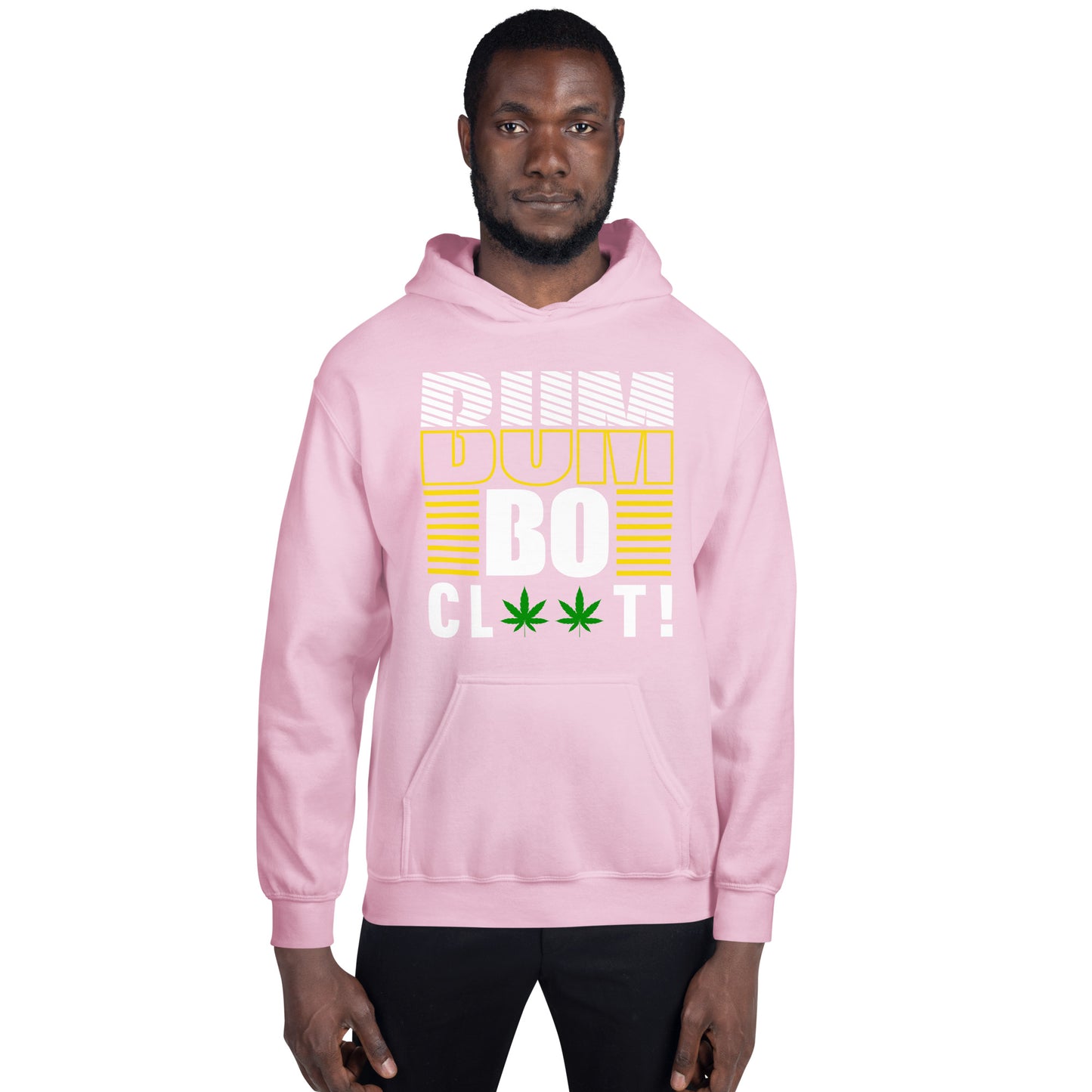 Sweat à capuche unisexe « Bumboclaat » (Vert)