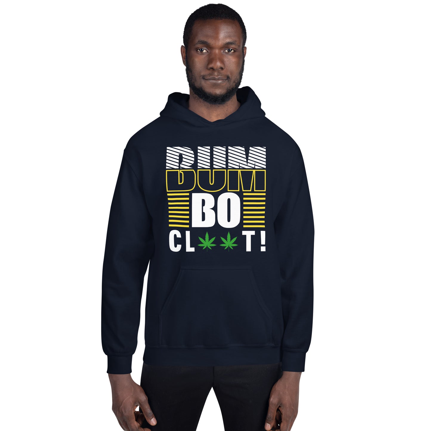 Sweat à capuche unisexe « Bumboclaat » (Vert)