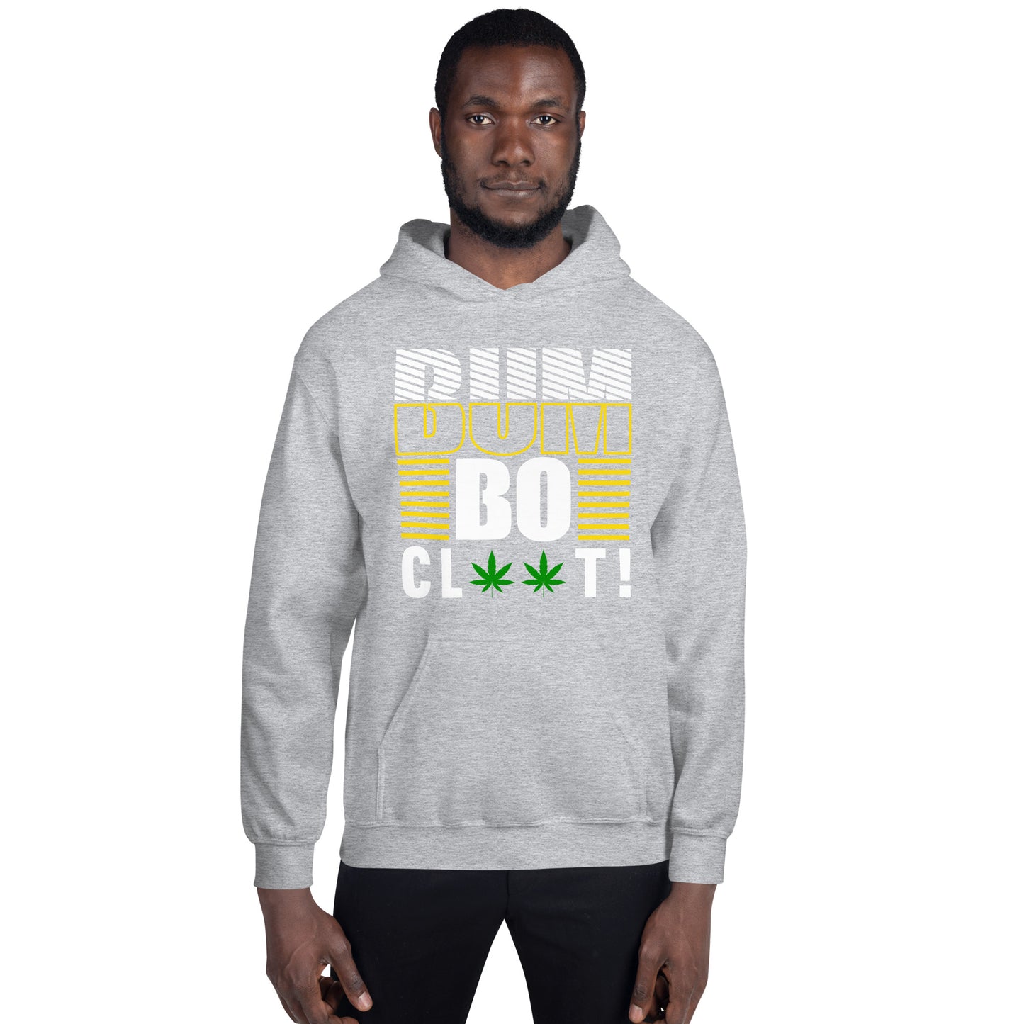 Sweat à capuche unisexe « Bumboclaat » (Vert)