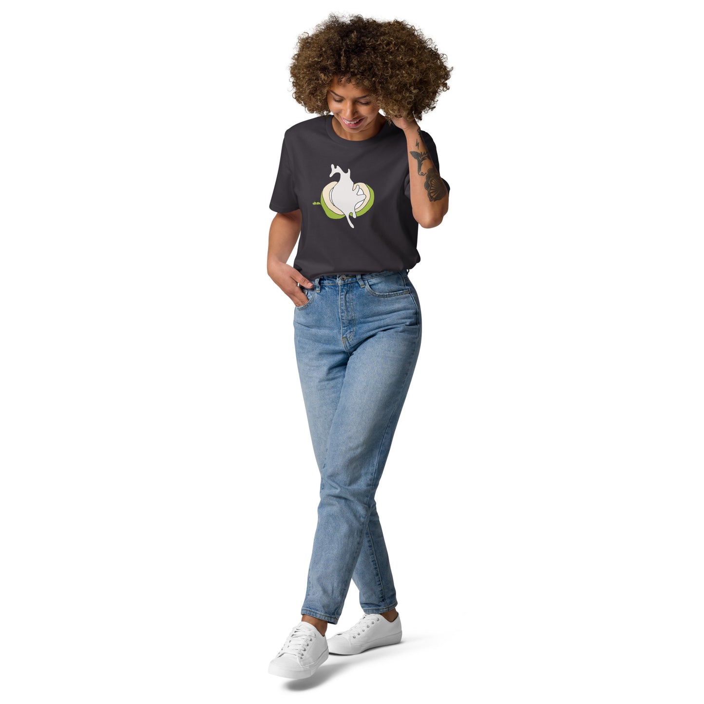 Unisex organic "Coconut" cotton t-shirt