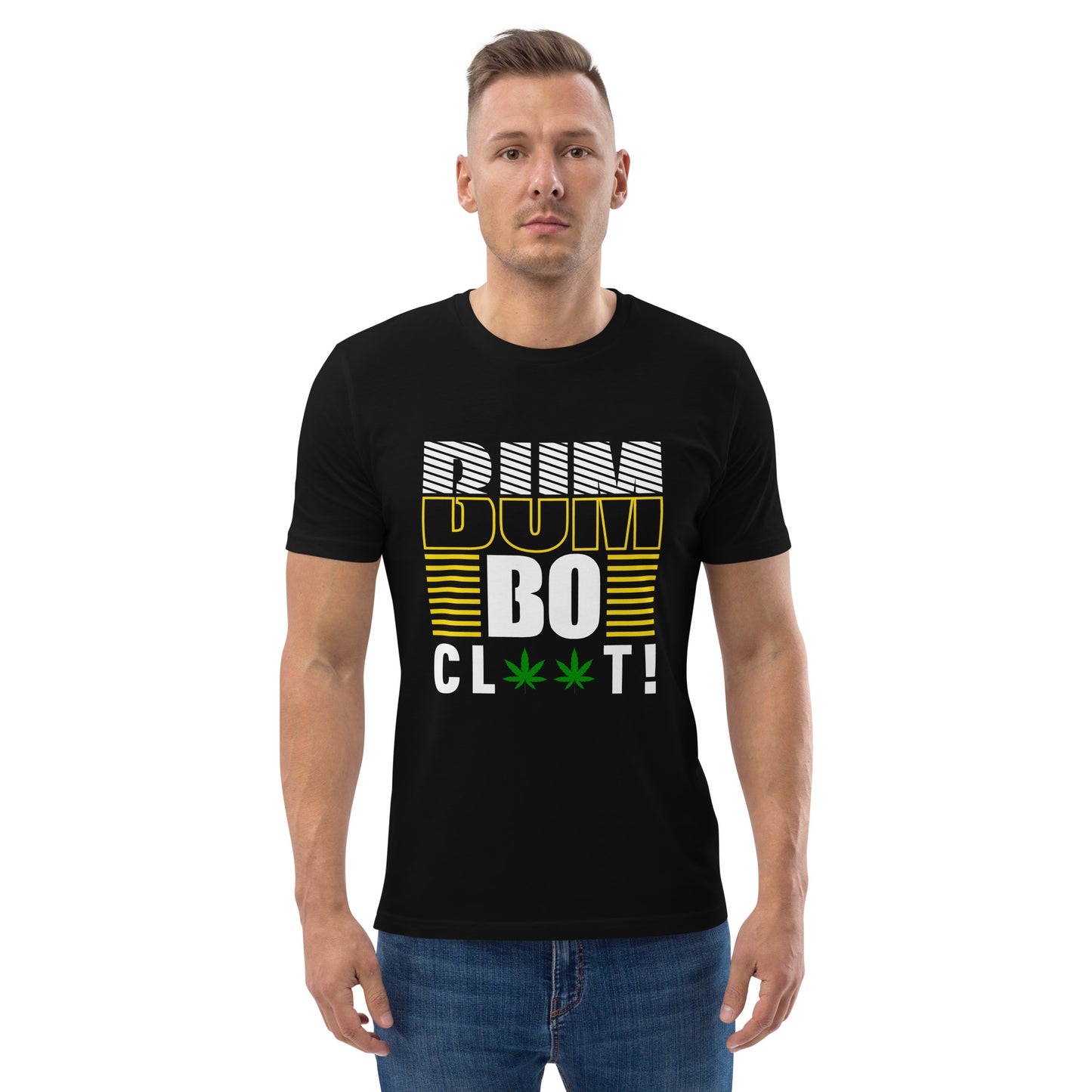 Bumboclaat Jamaican Unisex organic cotton t-shirt (Green)