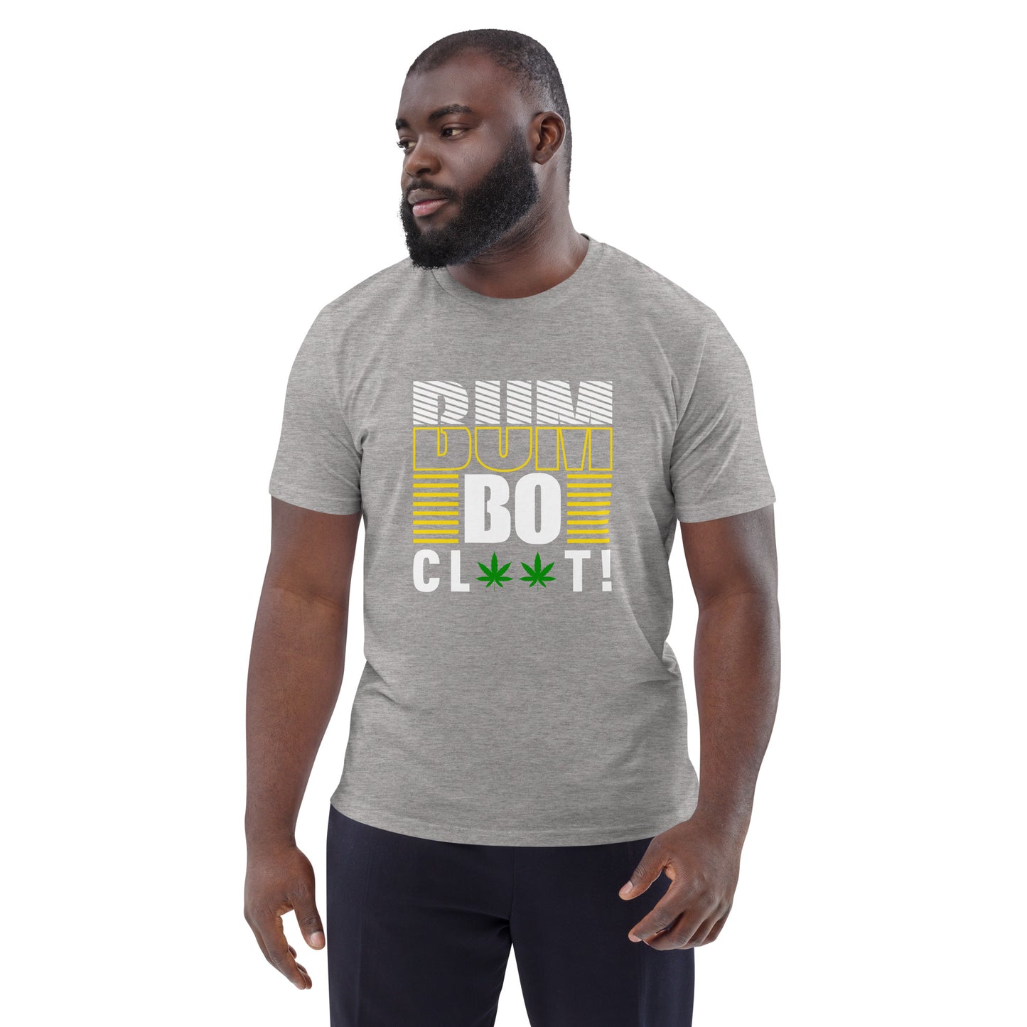 Bumboclaat Jamaican Unisex organic cotton t-shirt (Green)