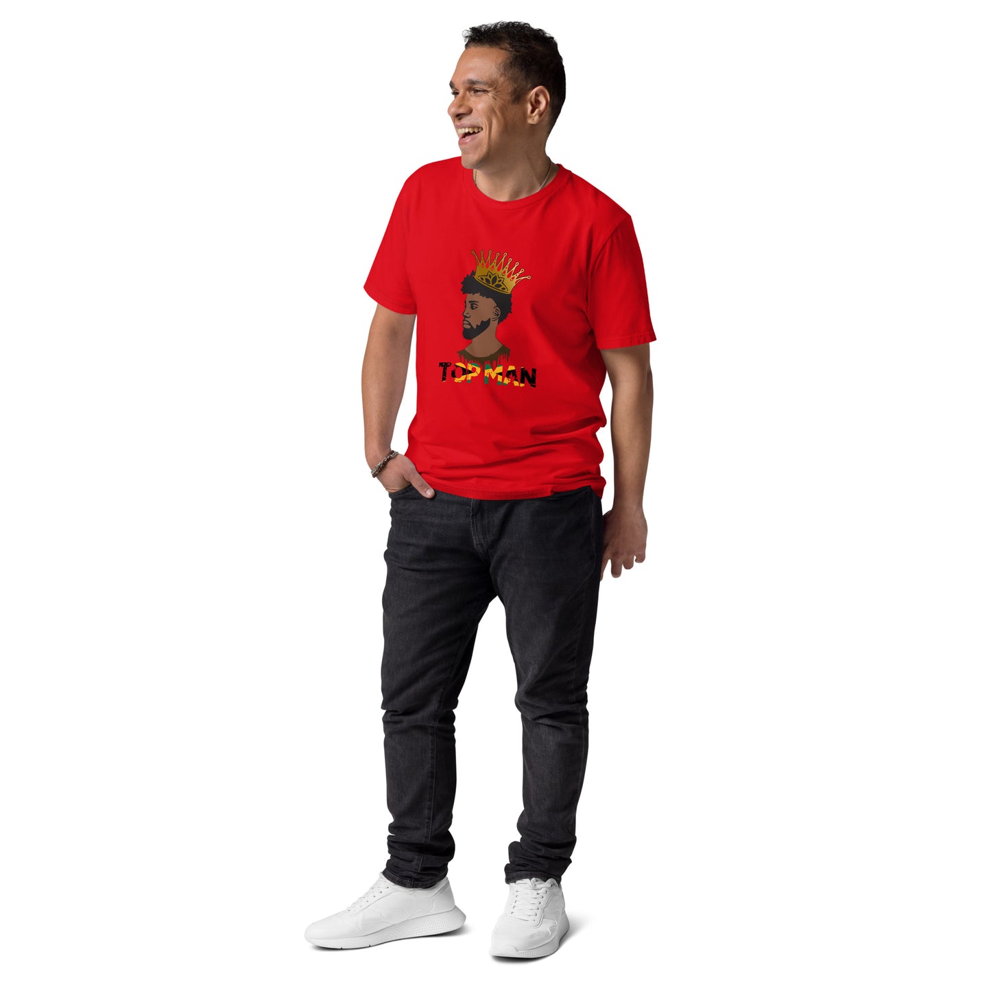 Jamaican Top Man organic cotton t-shirt