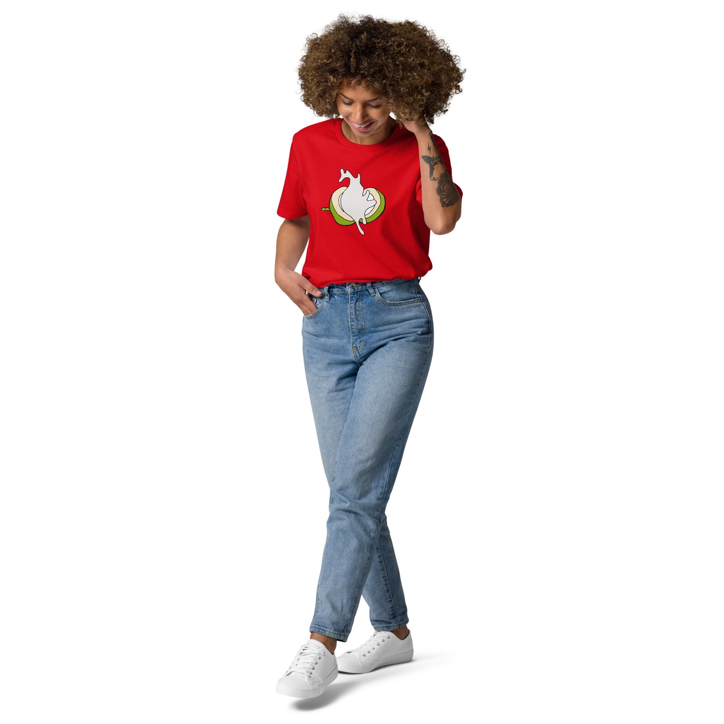 Unisex organic "Coconut" cotton t-shirt