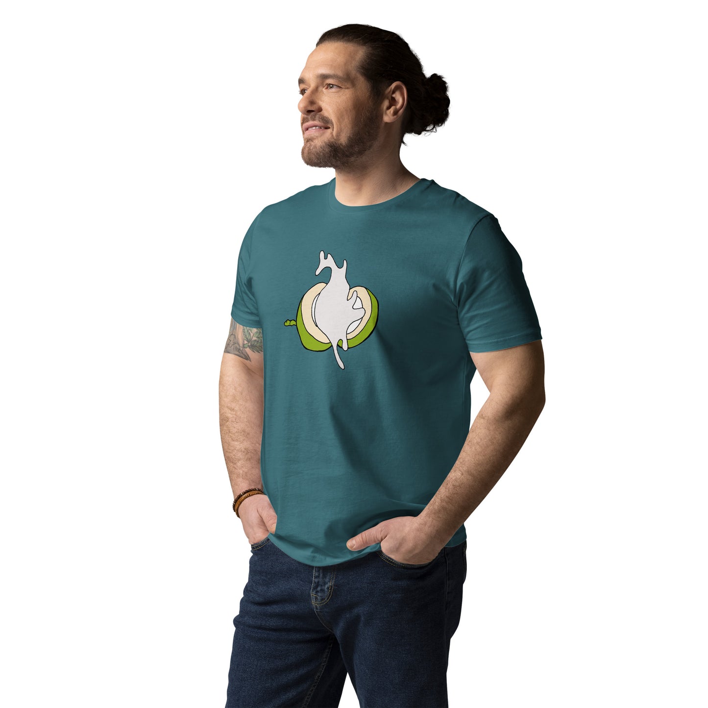 Unisex organic "Coconut" cotton t-shirt