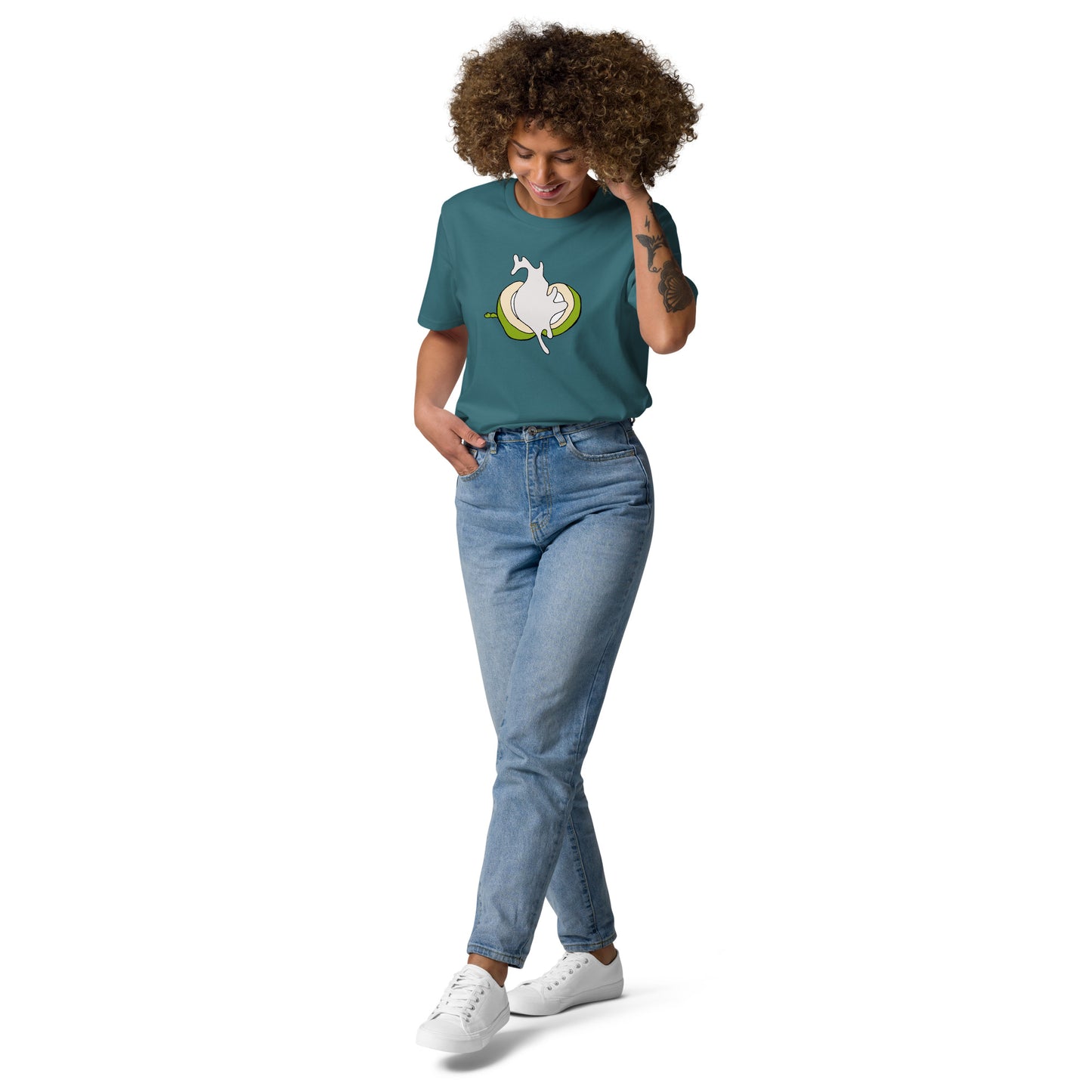 Unisex organic "Coconut" cotton t-shirt