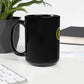 Mug Noir Brillant "One Love"