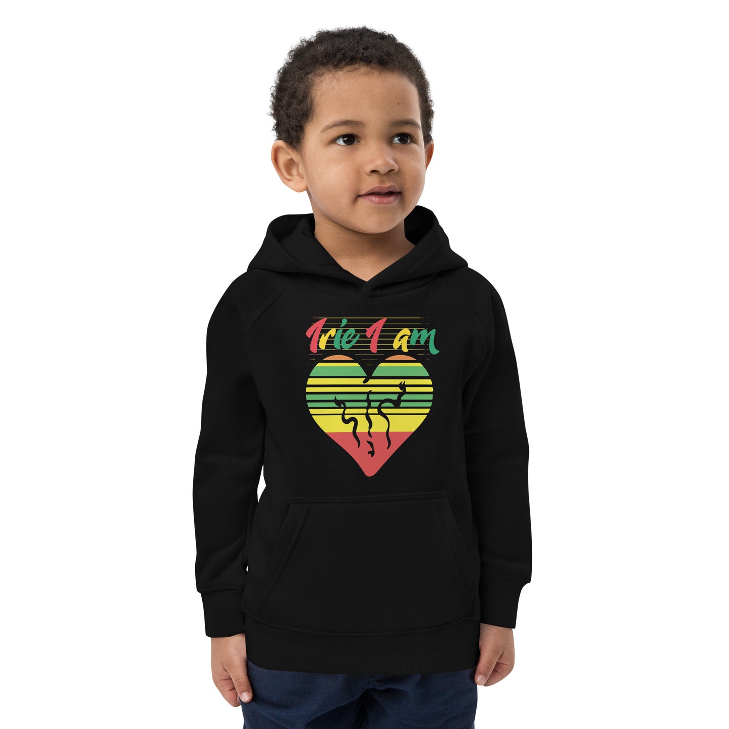 Sweat à capuche éco "Irie I Am" pour enfants