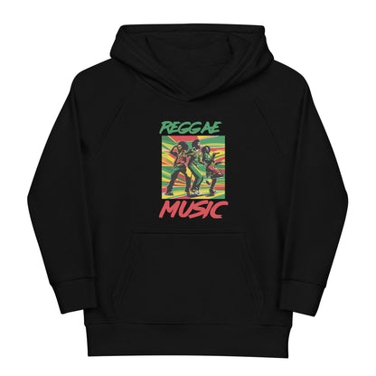 Sweat à capuche éco "Reggae Music" pour enfants