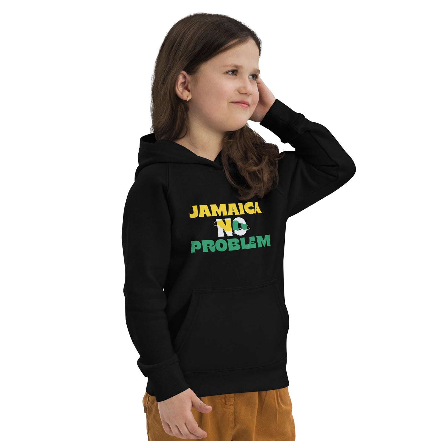 Sweat à capuche éco "Jamaica No Problem" pour enfants