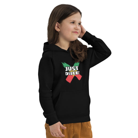 Eco-hoodie "Just Dweet" voor kinderen
