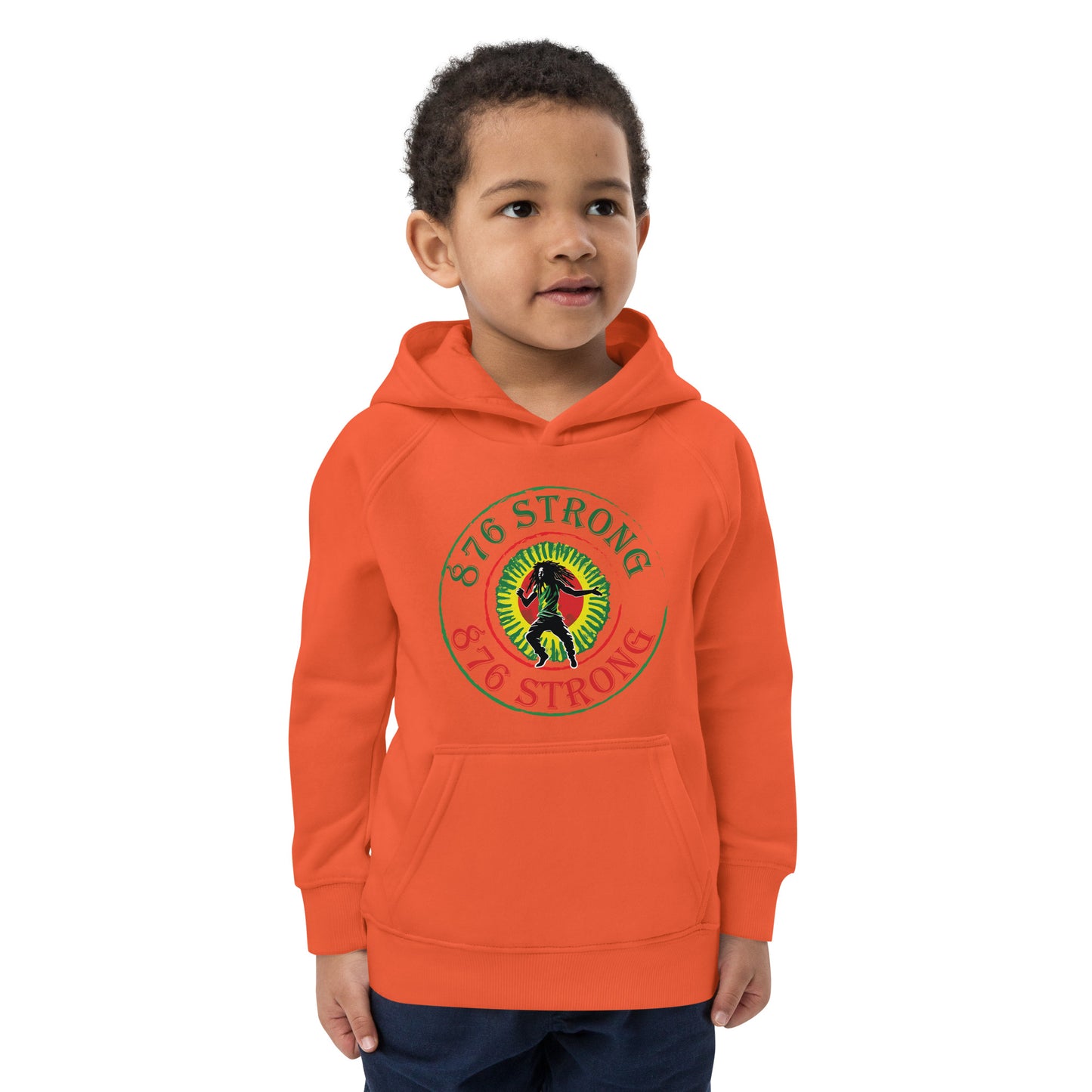 Sweat à capuche éco "876 Strong" pour enfants