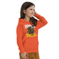 Eco-hoodie "Dancehall Cyaan Stall" voor kinderen