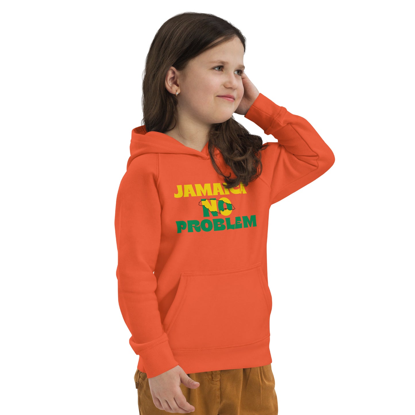 Sweat à capuche écologique "Jamaica No Problem" pour enfants