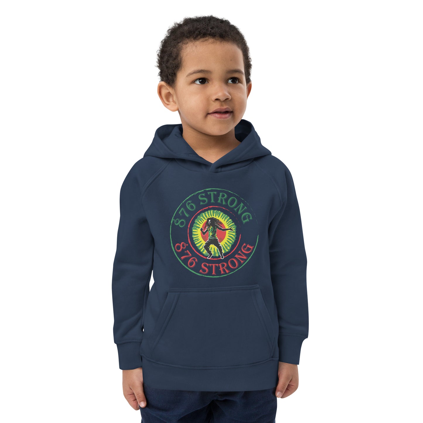 Sweat à capuche éco "876 Strong" pour enfants