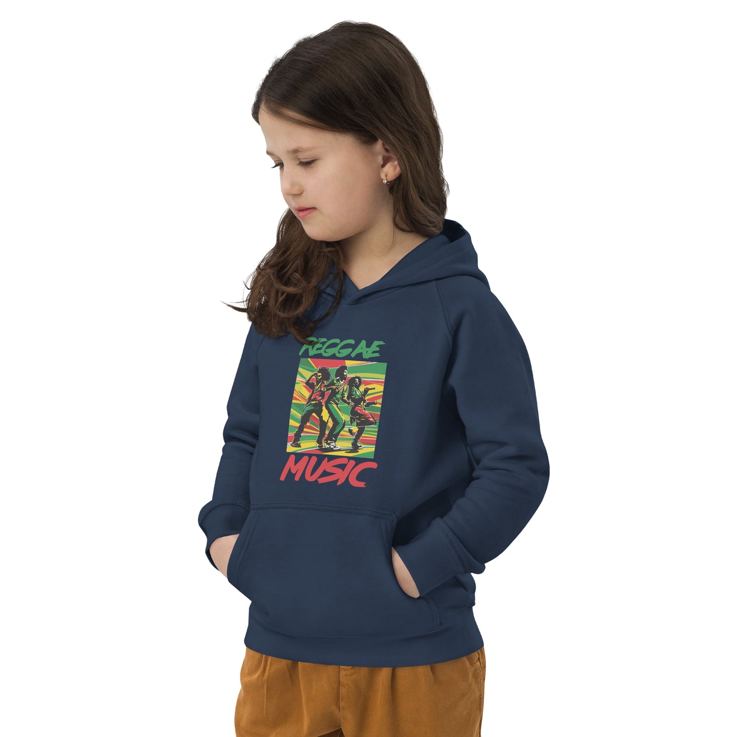 Kids eco "Reggae Music" hoodie