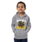 Eco-hoodie "Dancehall Cyaan Stall" voor kinderen