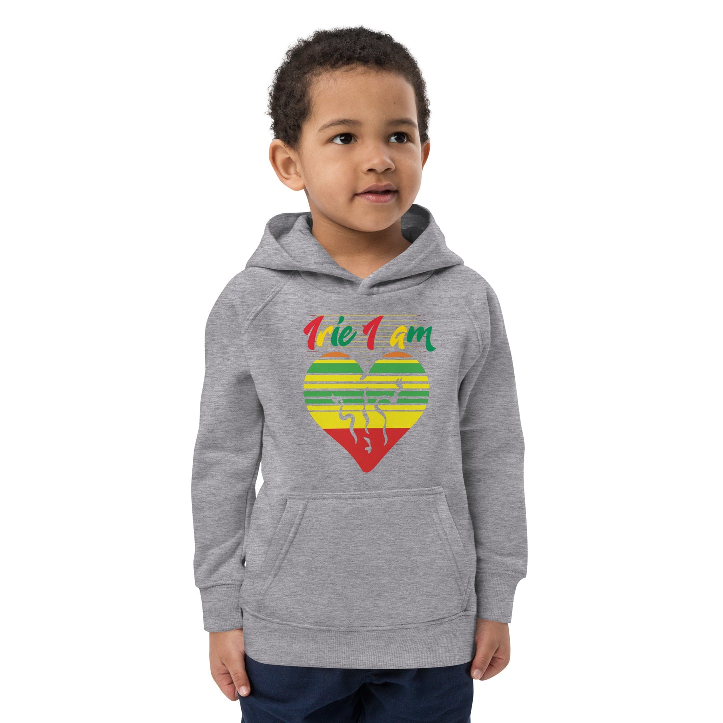 Sweat à capuche éco "Irie I Am" pour enfants