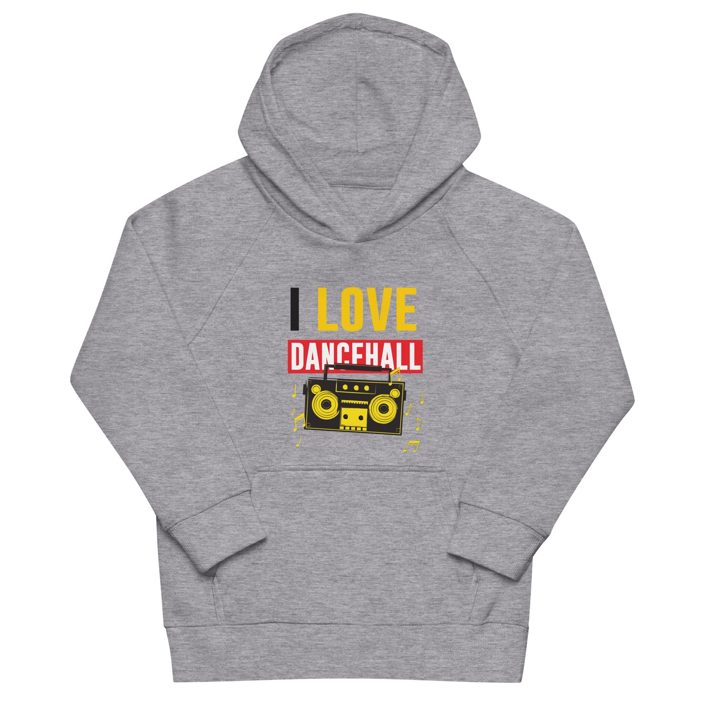 Kids eco "I love Dancehall" hoodie