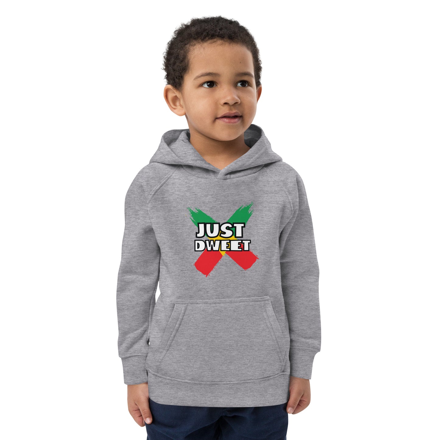 Kids eco "Just Dweet" hoodie