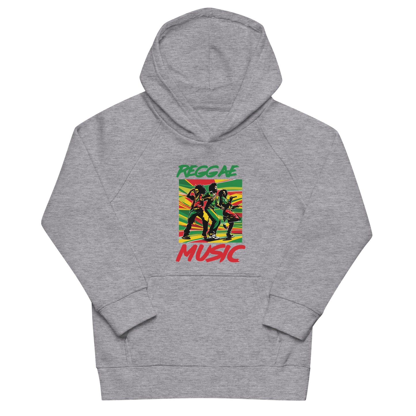 Sweat à capuche éco "Reggae Music" pour enfants