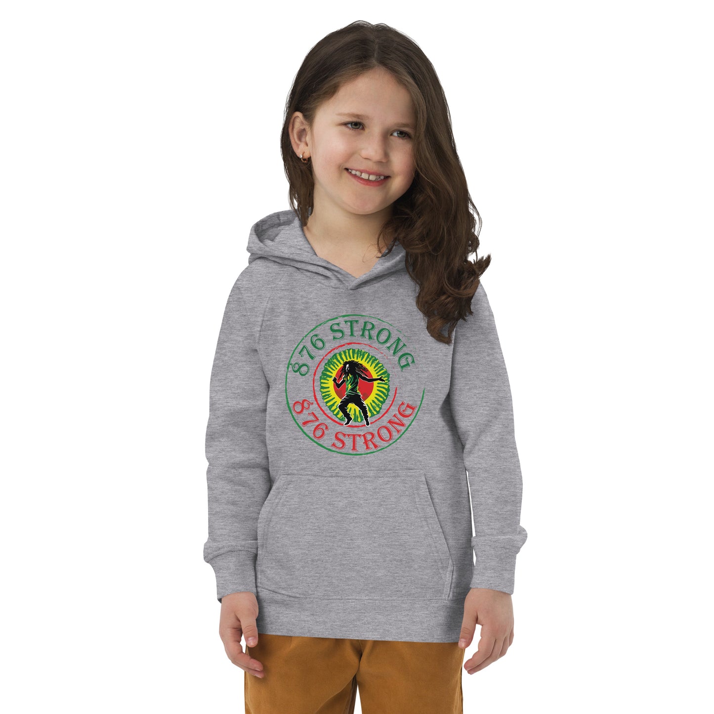 Sweat à capuche éco "876 Strong" pour enfants