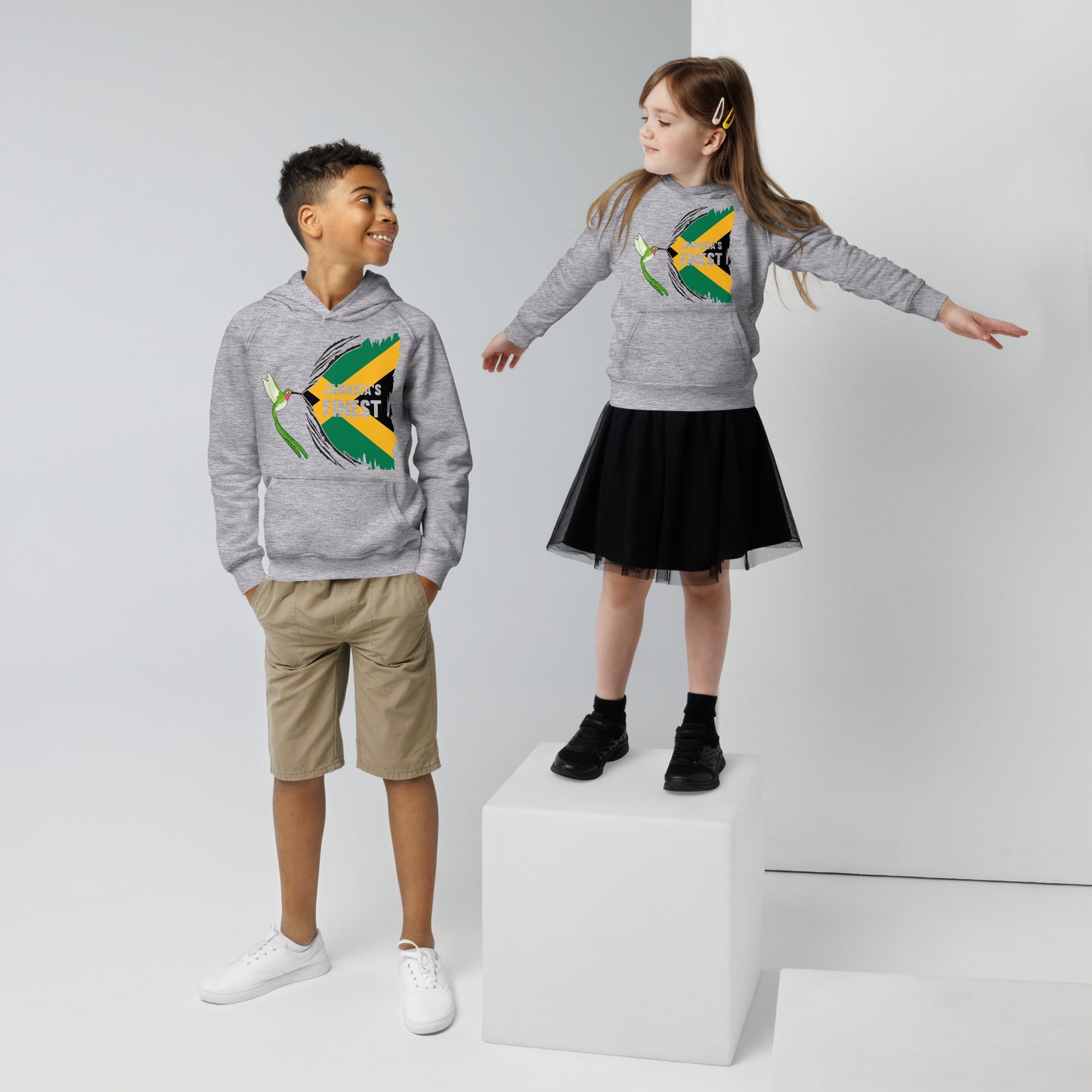 Kinderen eco Jamaica's Finest hoodie