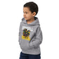 Eco-hoodie "Dancehall Cyaan Stall" voor kinderen