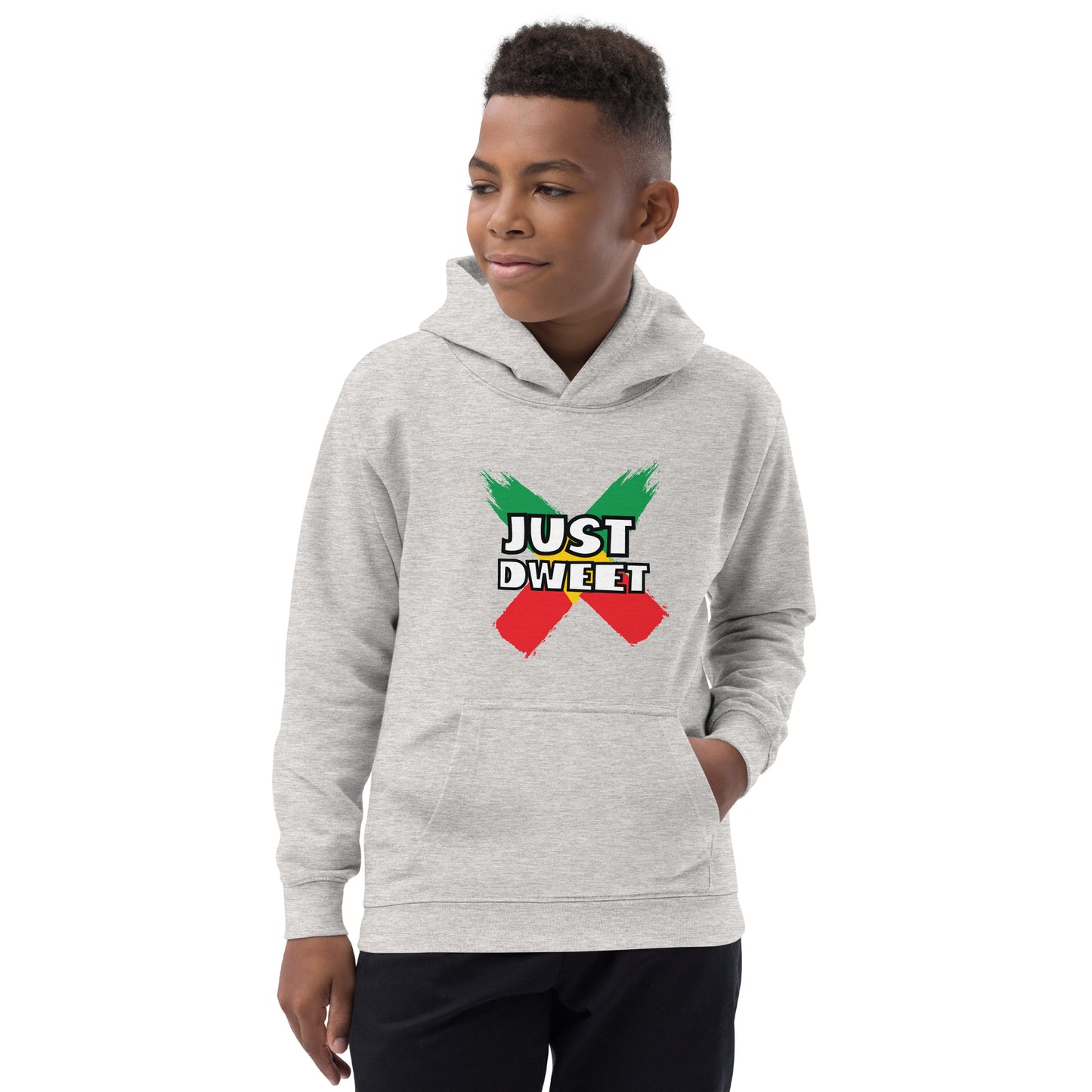 "Just Dweet"-hoodie voor jongeren