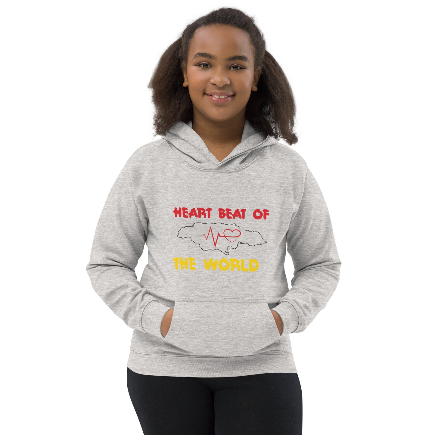 Sweat à capuche « Heartbeat » pour jeunes