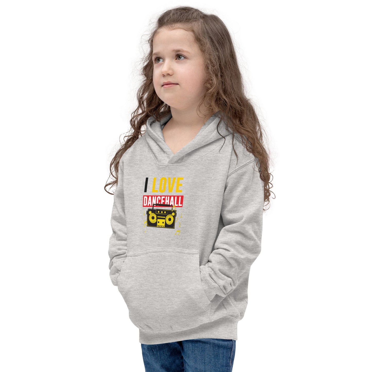 Jeugdhoodie "I love Dancehall".