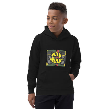 Jeugdhoodie "Wah Gwan".