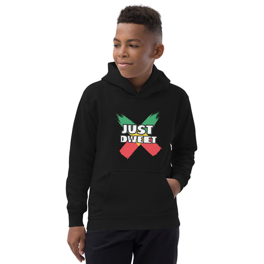 "Just Dweet"-hoodie voor jongeren