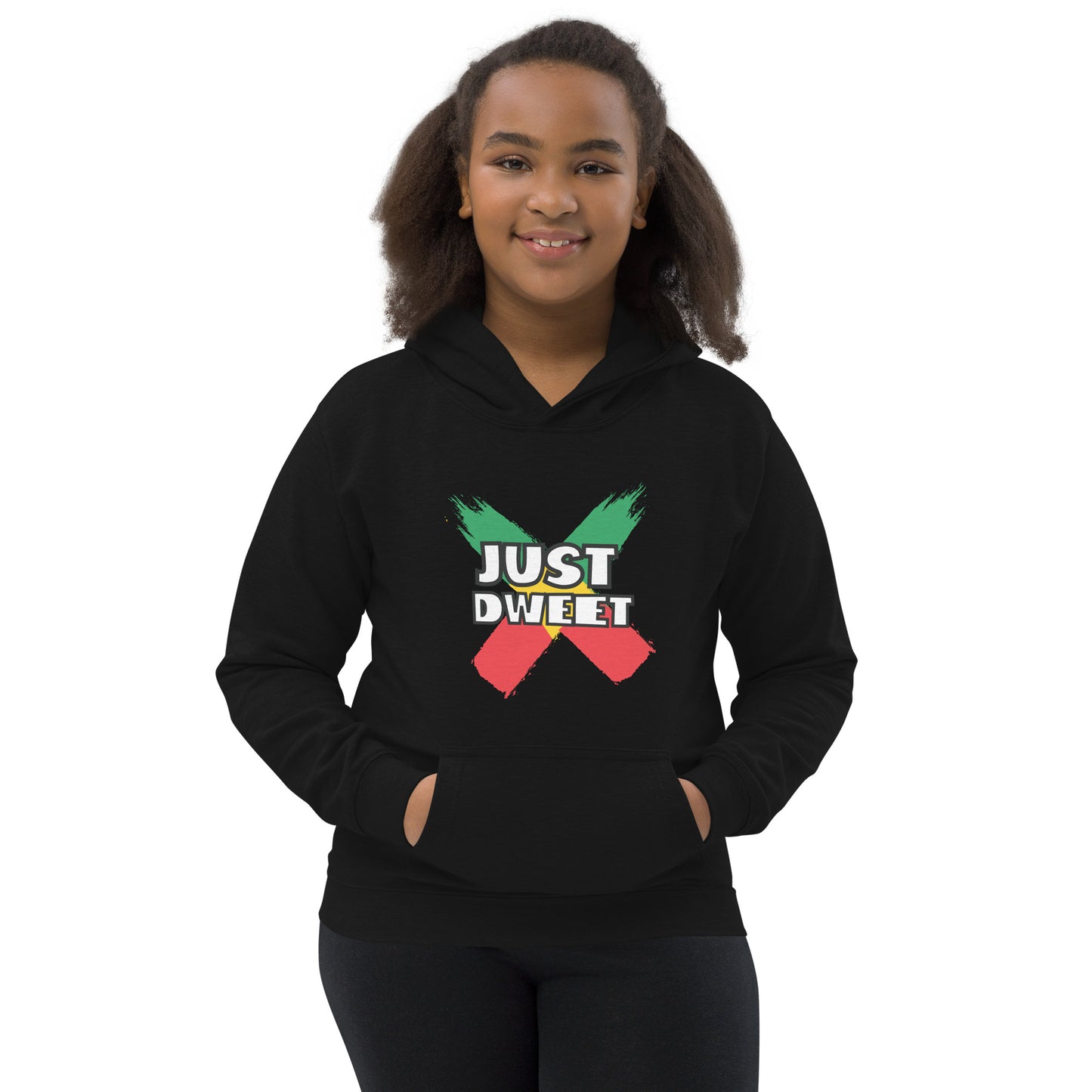 "Just Dweet"-hoodie voor jongeren