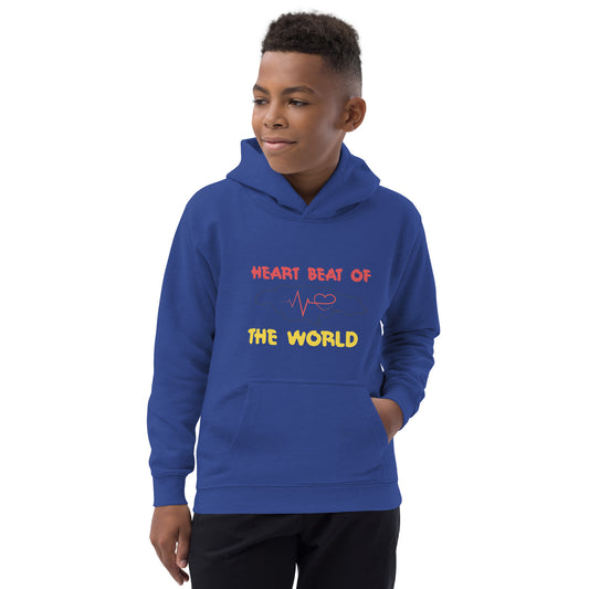 "Heartbeat"-hoodie voor jongeren