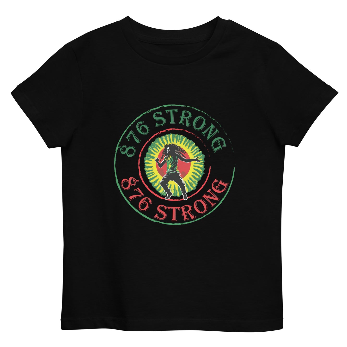 Biologisch katoenen kinder t-shirt "876 Strong".