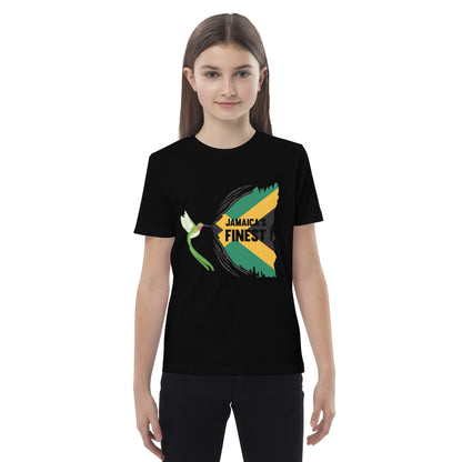 T-shirt enfant en coton bio "Le meilleur de la Jamaïque"