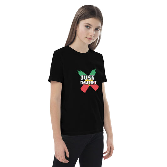T-shirt enfant "Just Dweet" en coton bio