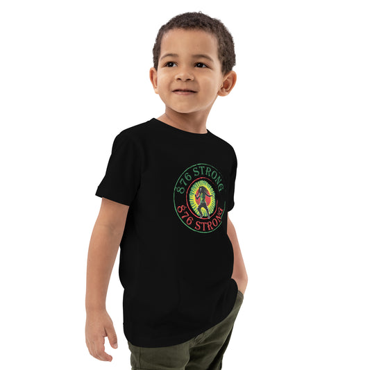 Organic cotton kids "876 Strong" t-shirt