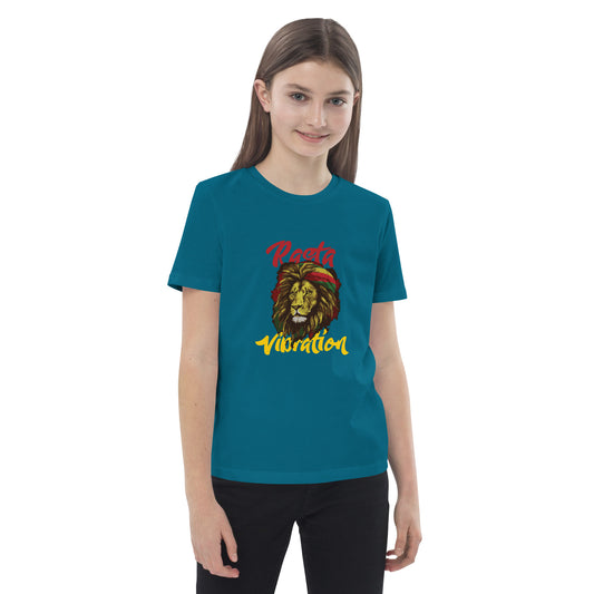 Organic cotton kids "Rasta Vibration" t-shirt