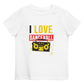 Organic cotton kids "I love Dancehall" t-shirt