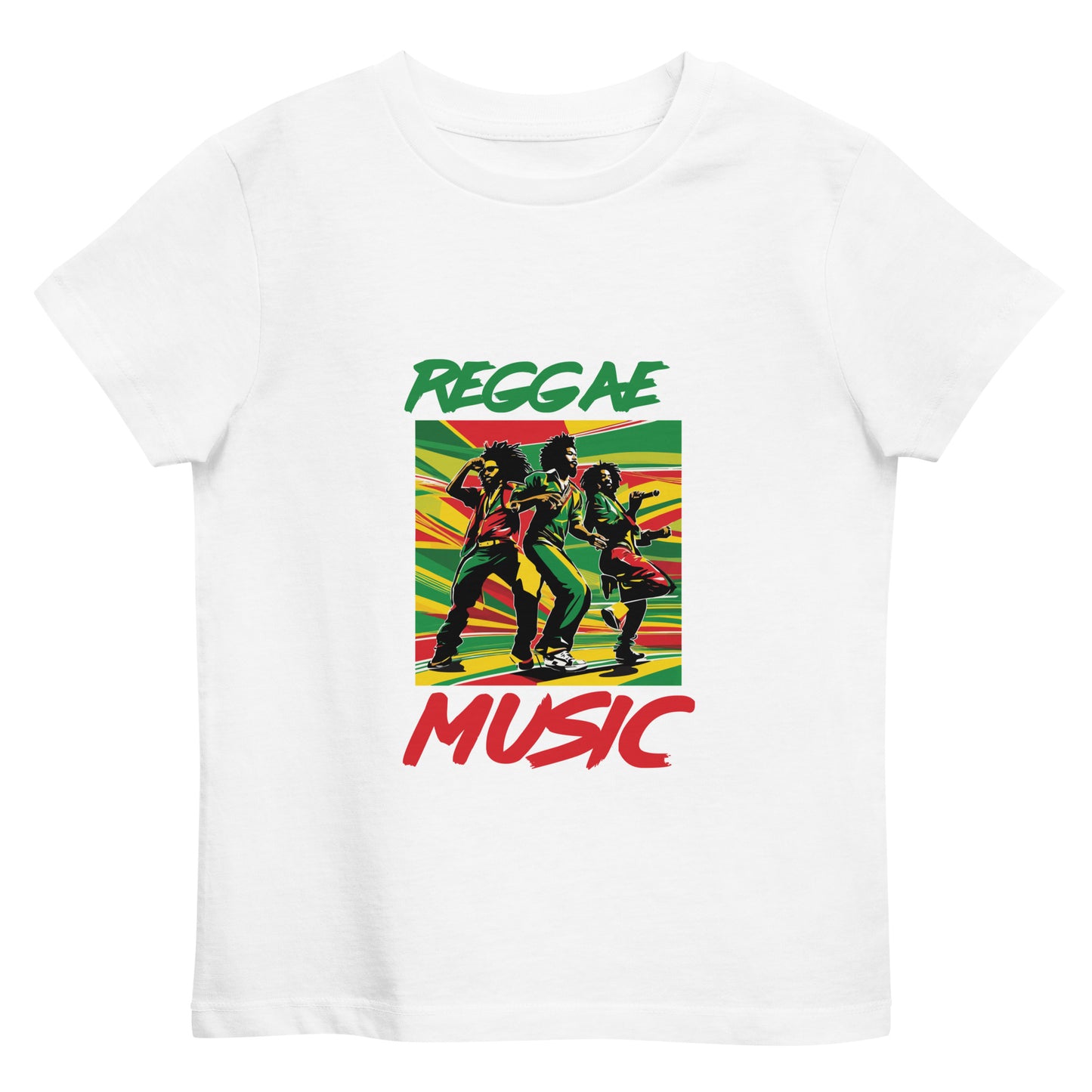 T-shirt enfant "Reggae Music" en coton bio