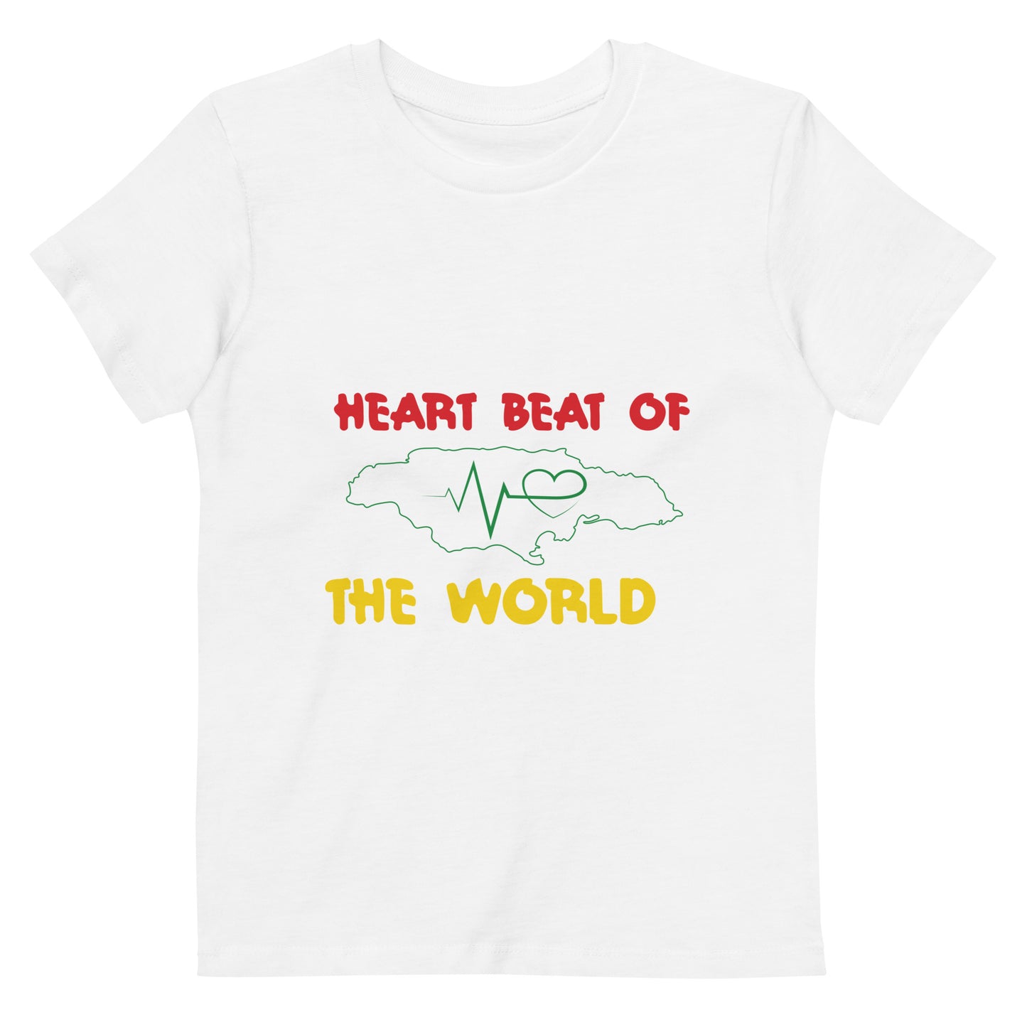 T-shirt enfant "Heartbeat" en coton bio